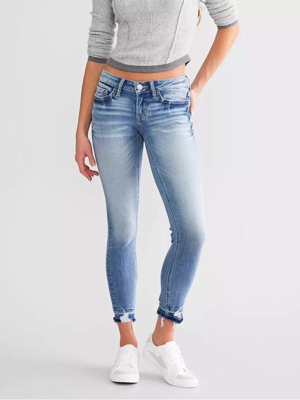 BKE Stella Ankle Skinny Stretch Blue Jeans Size 30